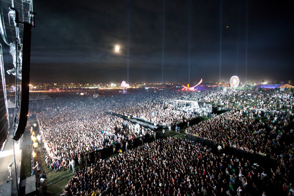 Coachella Stage and Moon