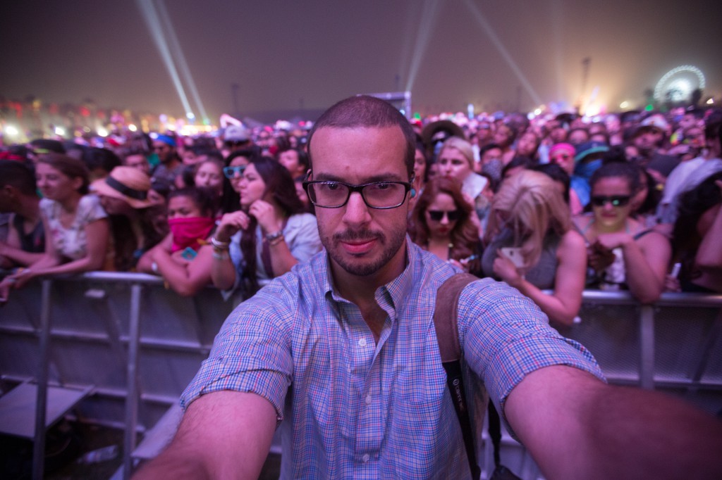 Dave Bullock Selfie at Coachella